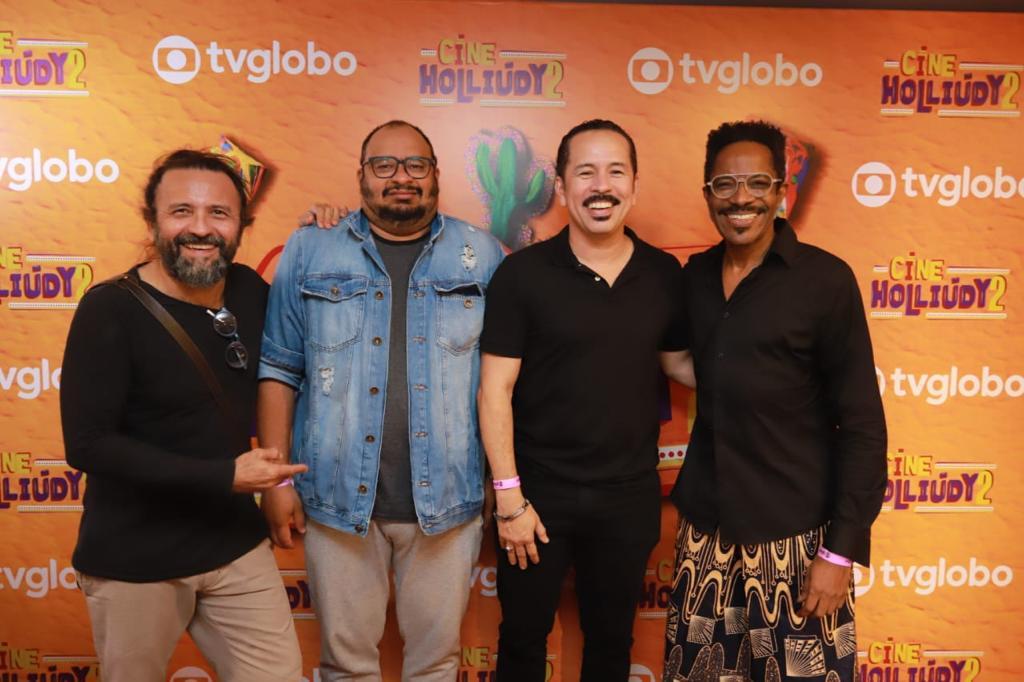 Halder Gomes, Haroldo Guimarães, Edmilson Filho e Flávio Bauraqui