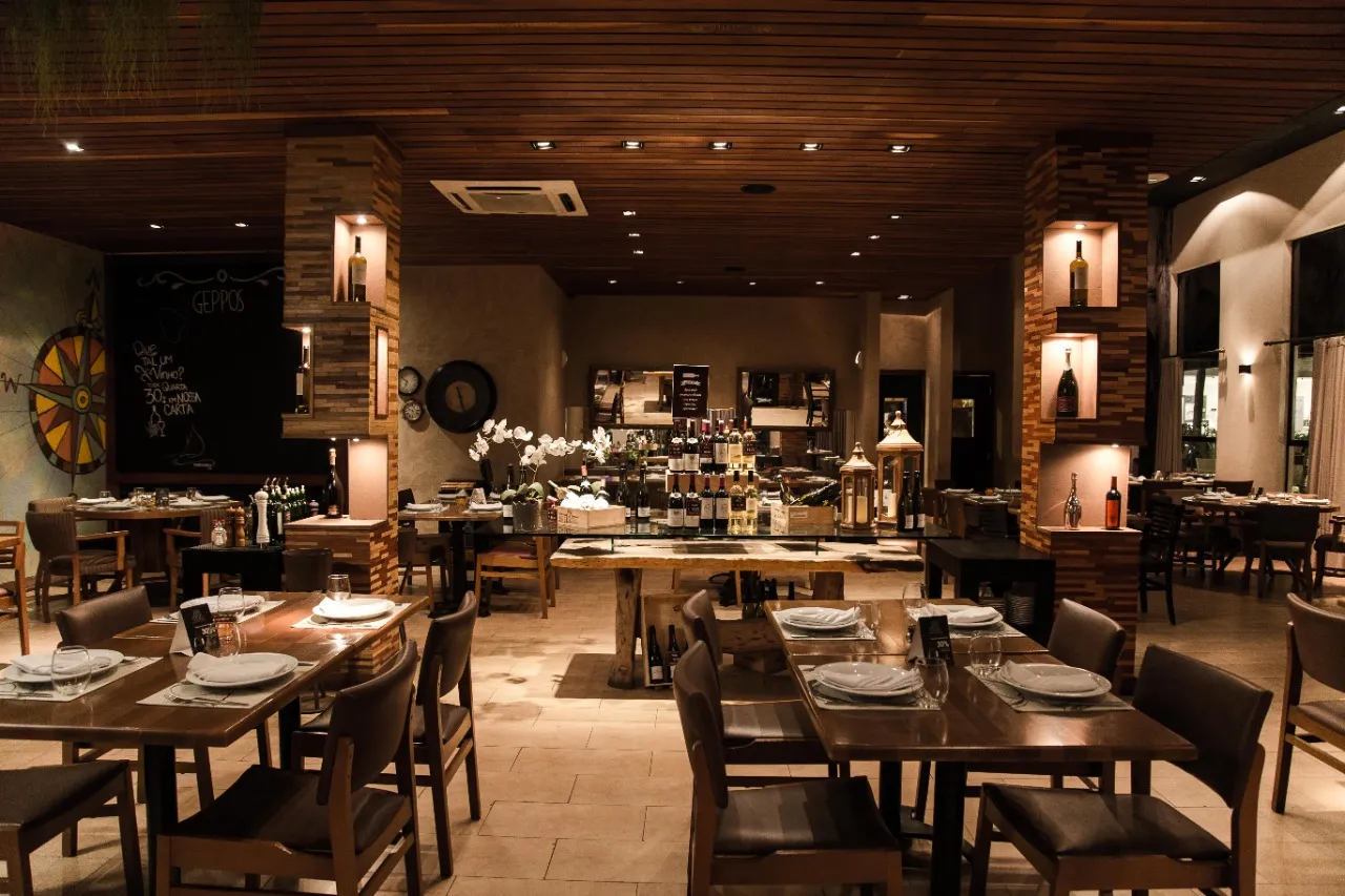 Espaço para eventos do Geppos Italiano