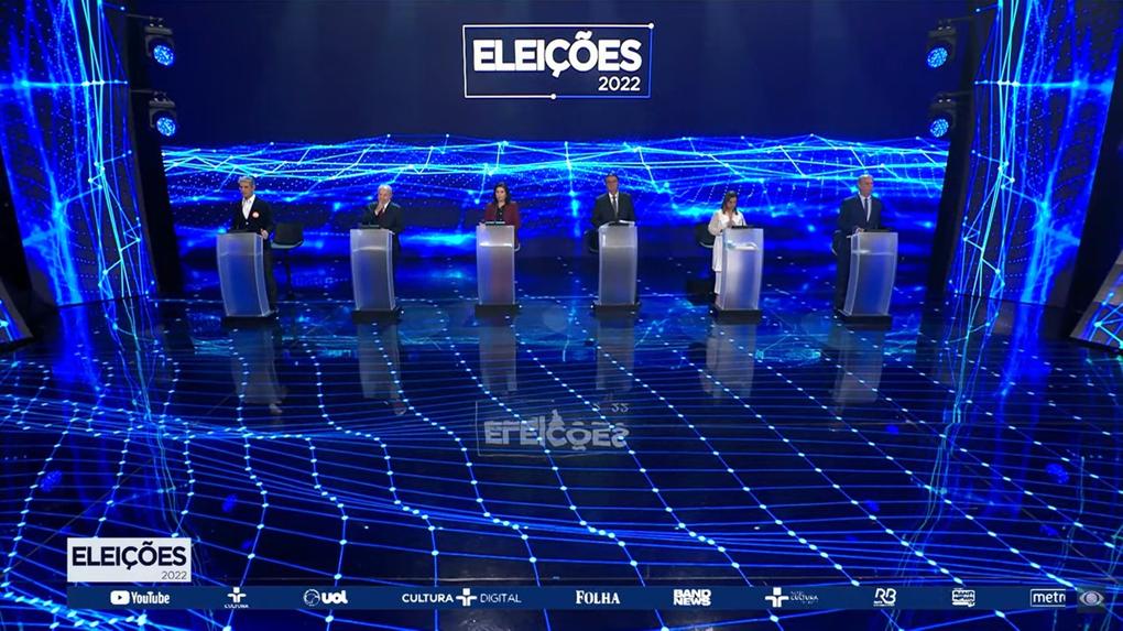 Debate dos candidatos à presidência da república