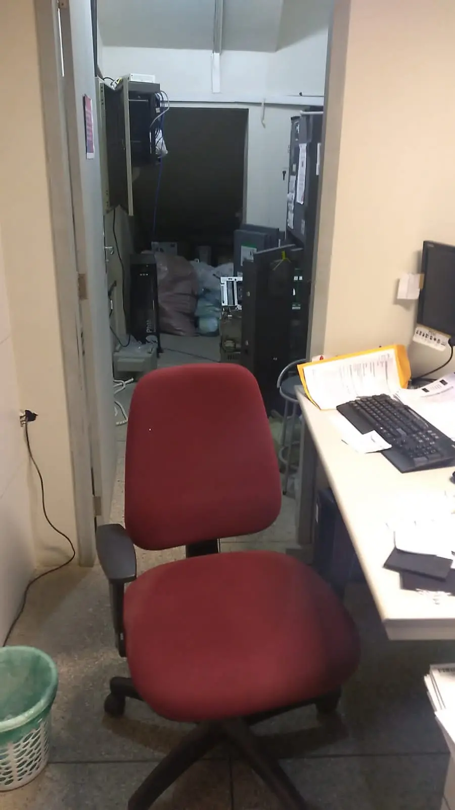 banco que foi assaltado em madalena, no interior do ceará