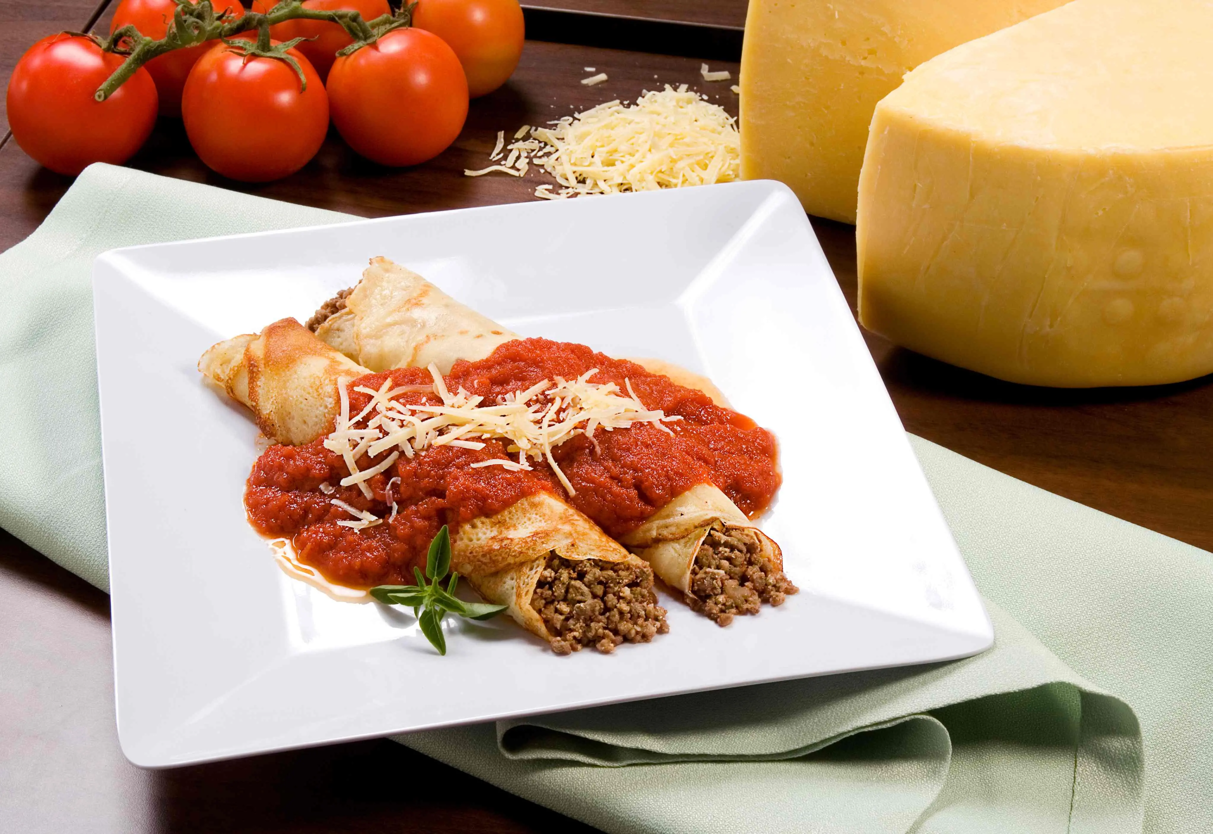 Panqueca de carne moída