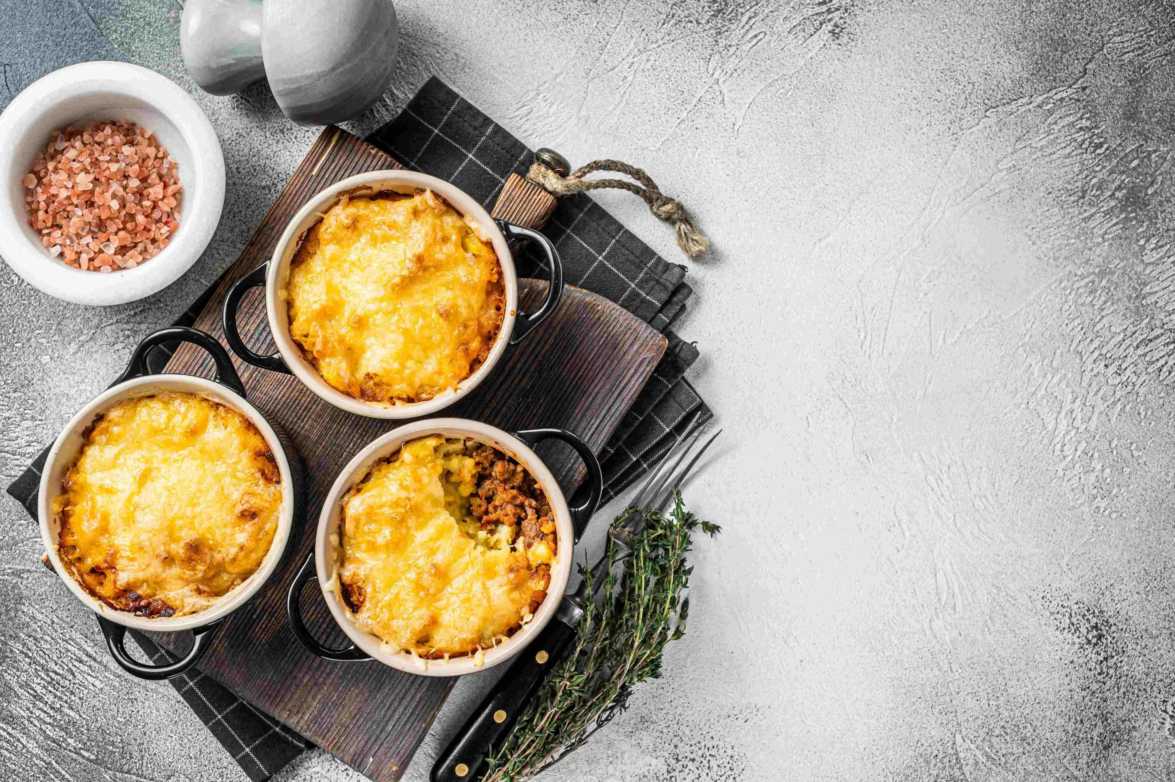 Tortinha de carne moída