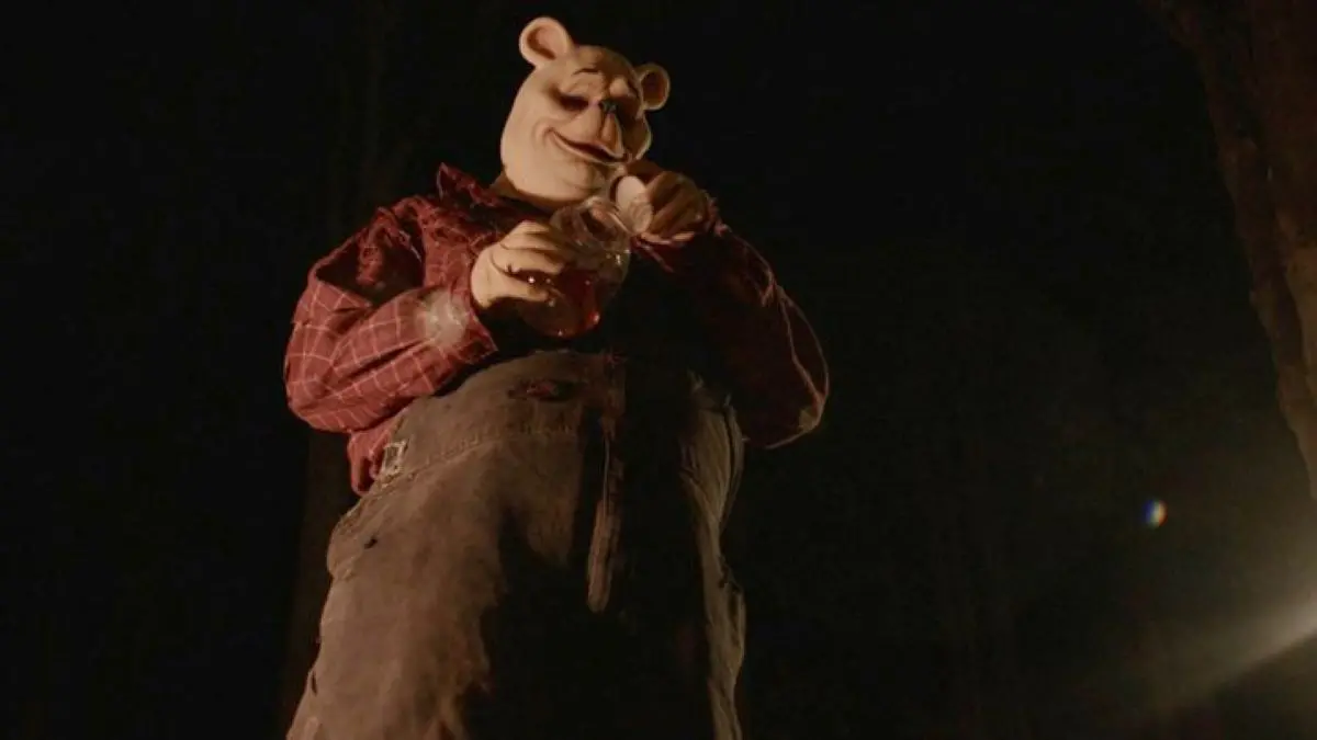 ursinho pooh no filme slasher de terror