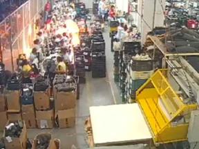 incêndio atinge funcionária em fábrica no Ceará