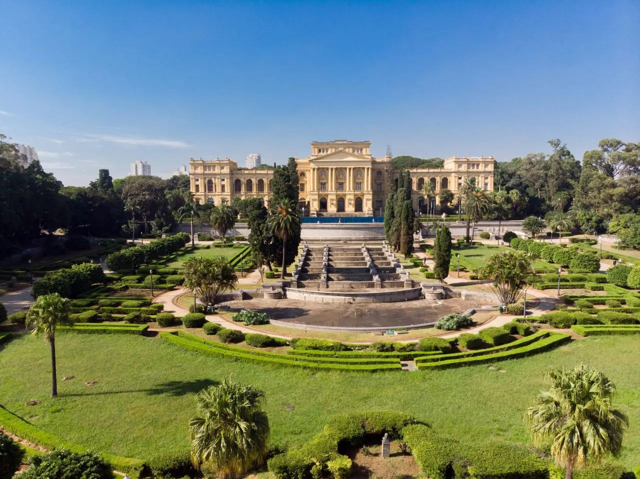 Fachada do Museu do Ipiranga, em São Paulo