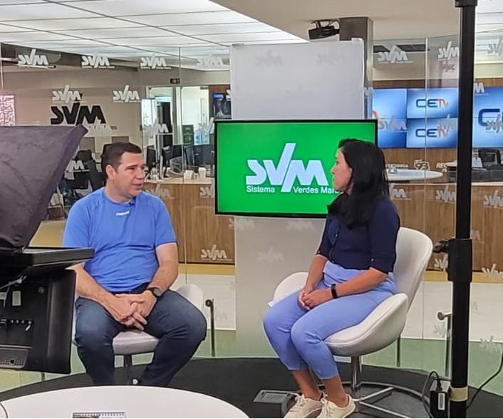 Marcelo Negrão esteve no Sistema Verdes Mares para entrevista sobre nova fase à frente da equipe de vôlei da Rede Cuca