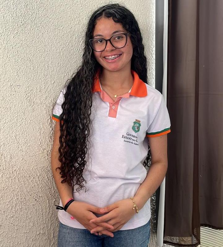 Estudante do Novo Ensino Médio no Ceará