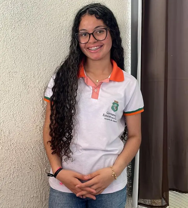 Estudante do Novo Ensino Médio no Ceará