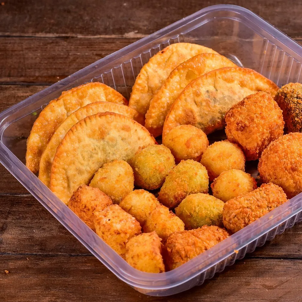 Rodízio do Floresta Bar tem petiscos como bolinhas de queijo e coxinhas de frango