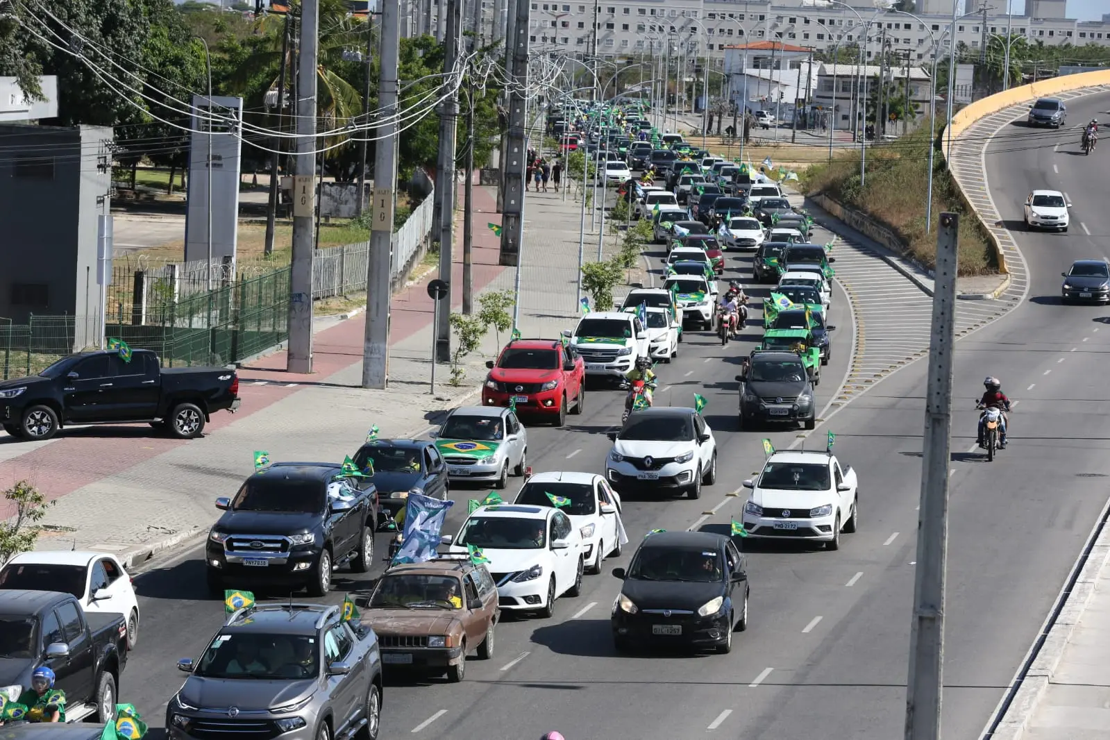Manifestação em Fortaleza