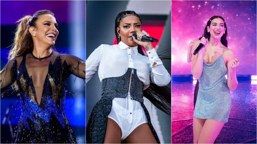 Ivete Sangalo, Ludmilla e Dua Lipa