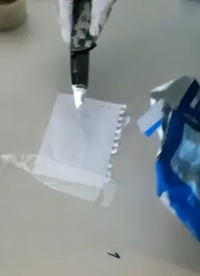 Perícia encontra cocaína em pacote de leite em pó.