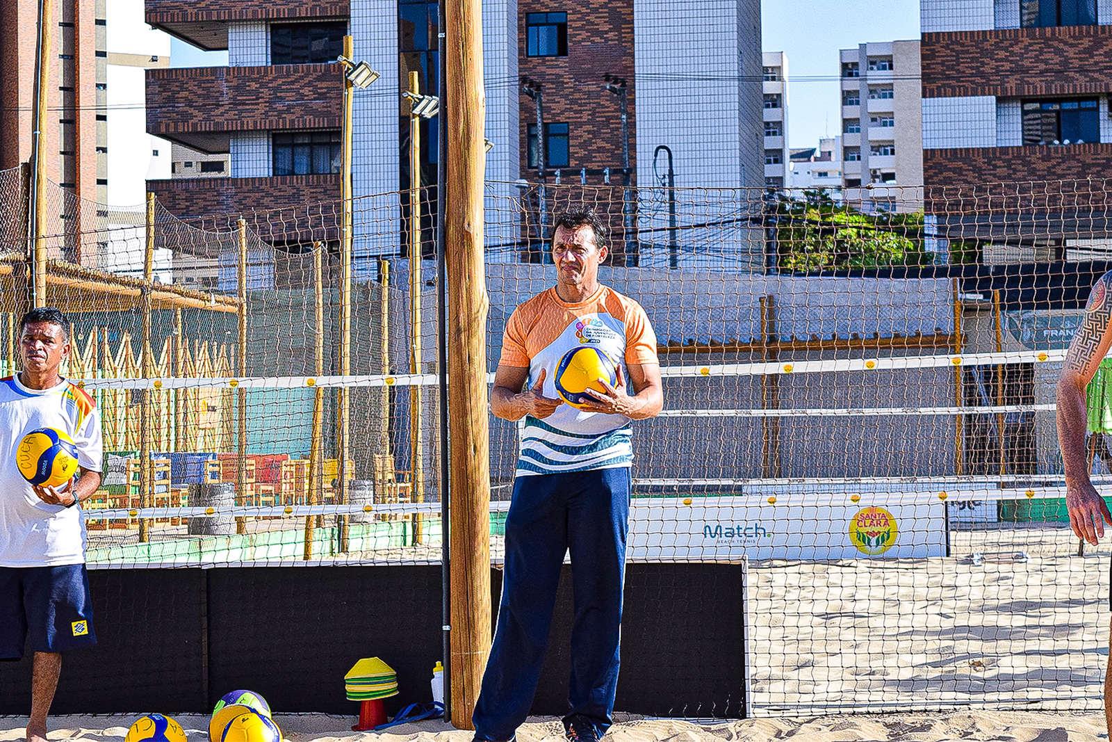 Treino da Rede Cuca Vôlei