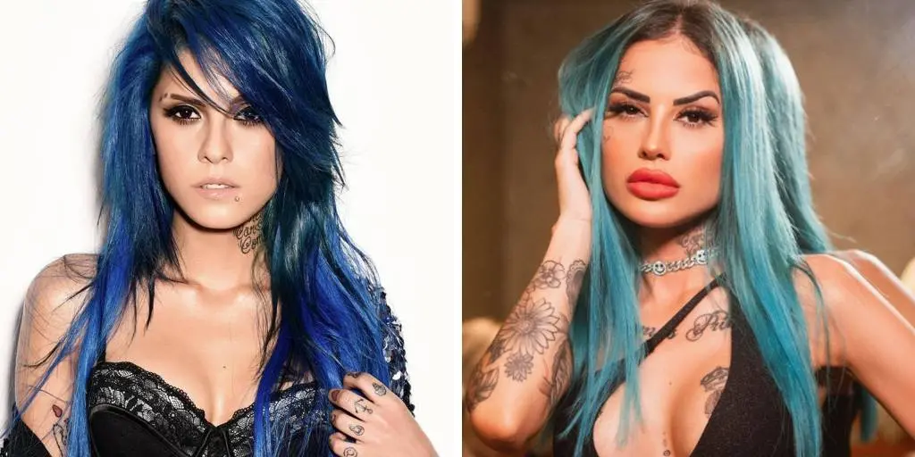 Tati Zaqui antes e depois de procedimentos estéticos