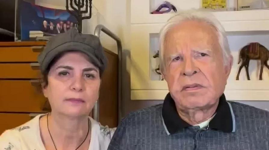 Jornalistas Fátima Sampaio e Cid Moreira