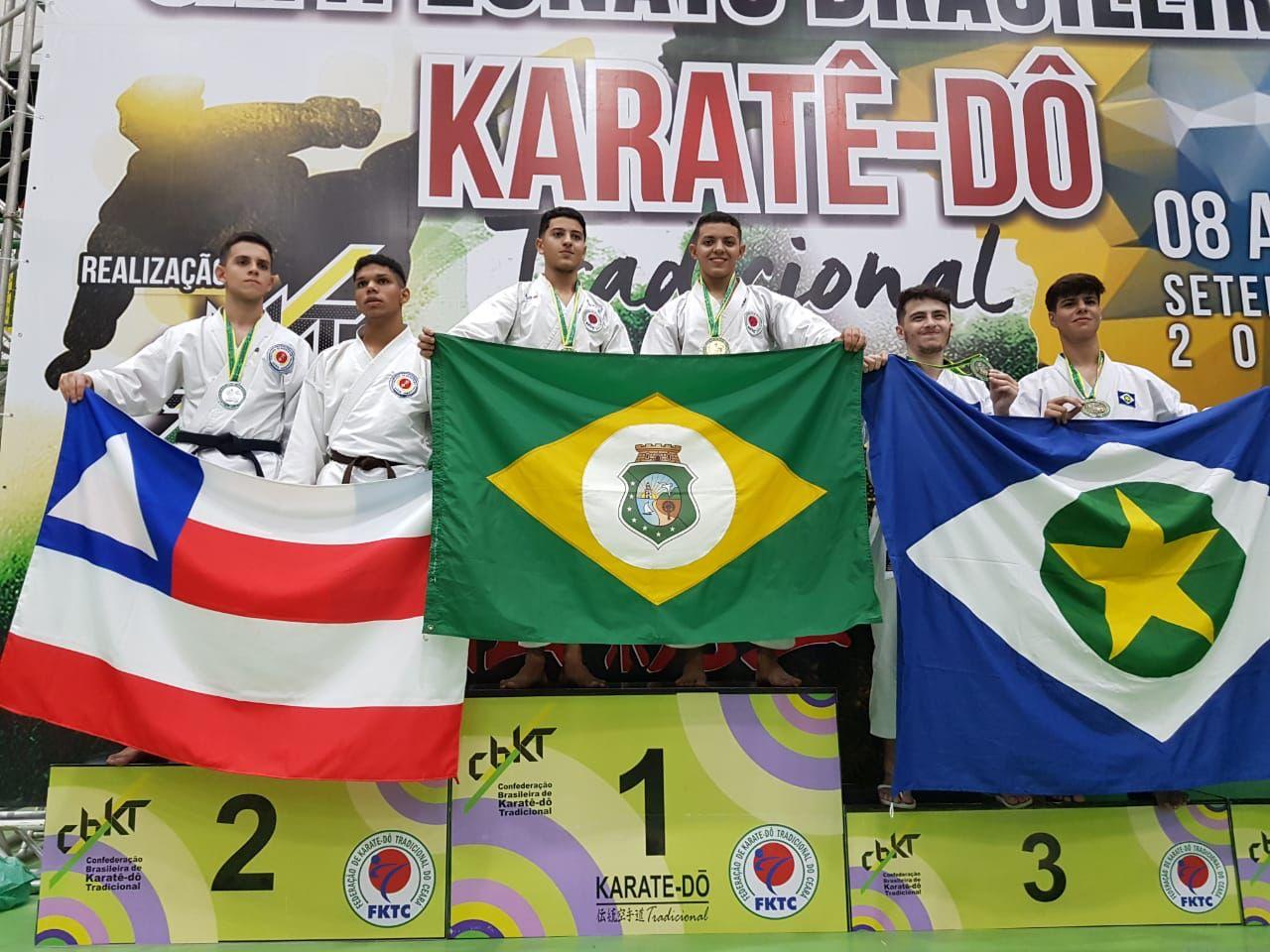 Thiago e Felipe conquistaram o 1° Lugar Enbu Masculino 18-21 anos no Brasileiro disputado em Fortaleza
