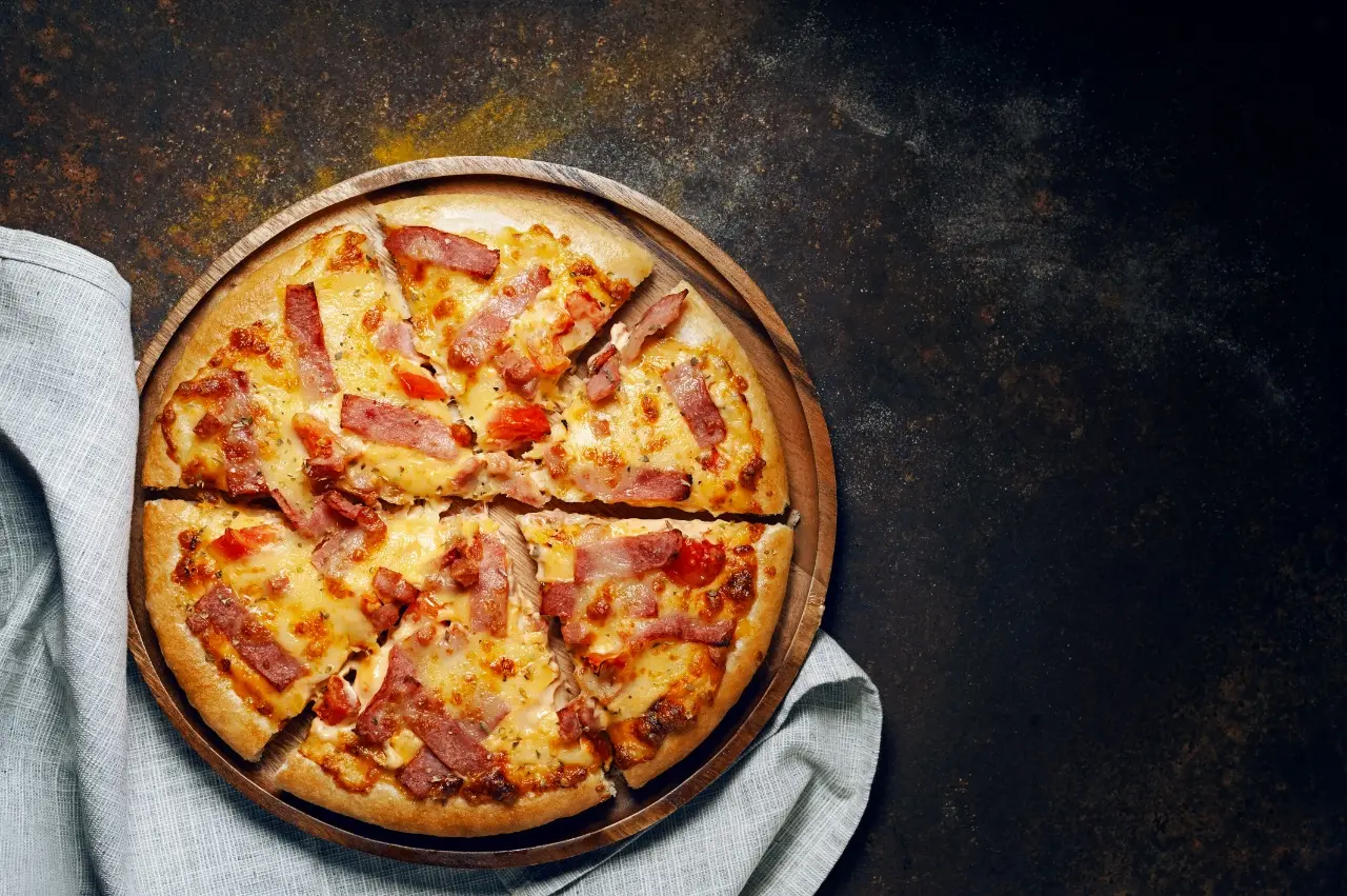 Pizza de bacon