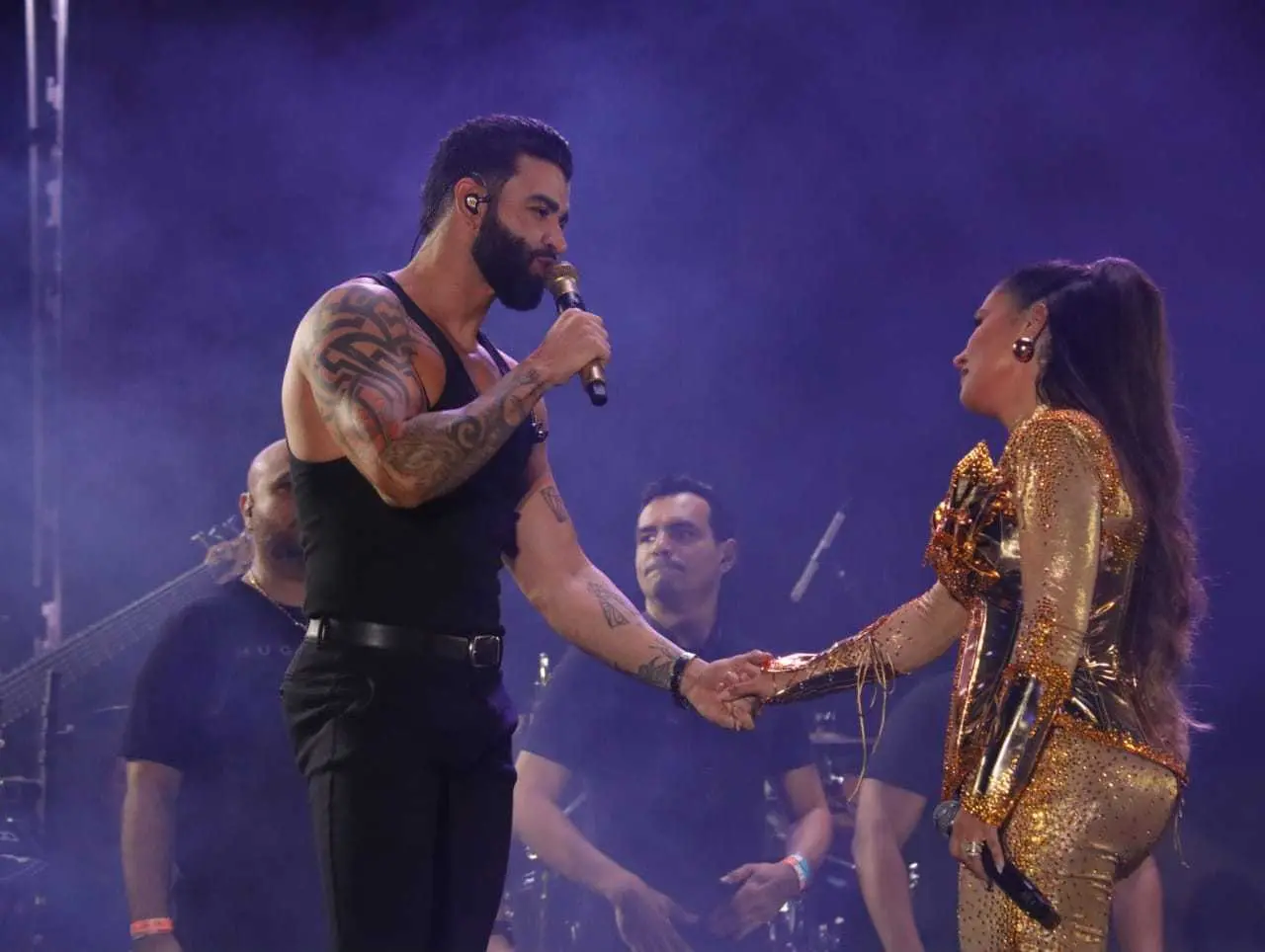 Gusttavo Lima desejou sucesso para Simone em carreira solo