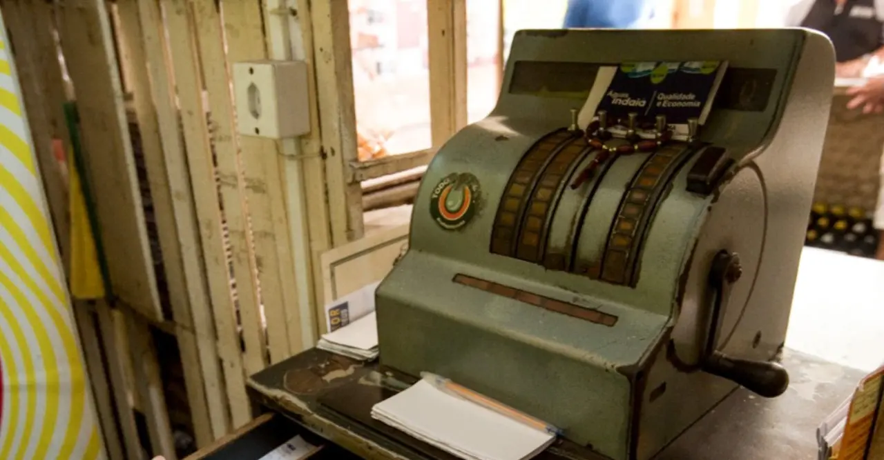 A caixa registradora de Seu Nogueira