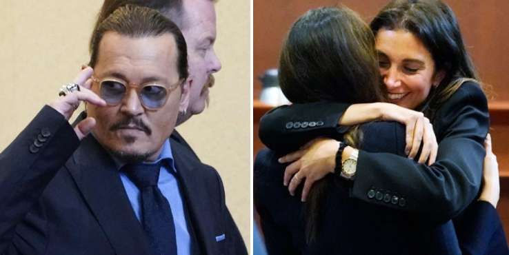 Zoera newspaper said that Johnny Depp is dating a lawyer who defended him in a case in the United Kingdom