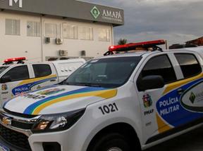 Viaturas da Polícia MIlitar do Amapá