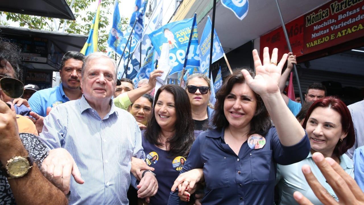 Simone Tebet, Tebet, Tasso Jereissati, Tebet em Fortaleza