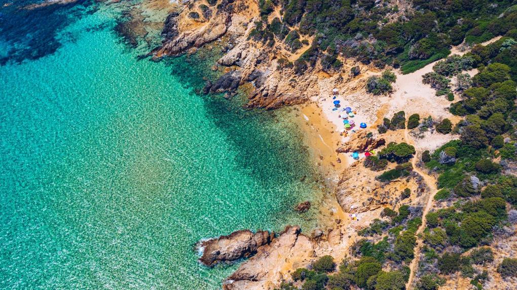 Ilha de Sardenha, na Itália