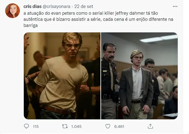 Publicação no Twitter