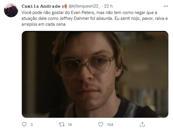 Publicação no Twitter