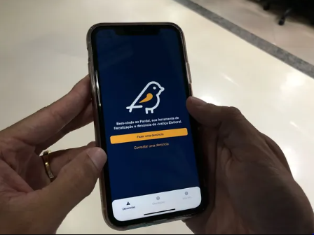 Pardal, app, TSE, crime eleitoral, denúncia eleitoral