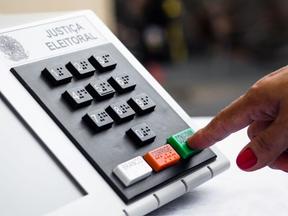 Urna eleitoral para votação