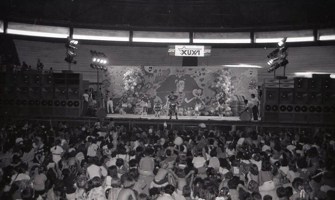 Xou da Xuxa com grande presença de público