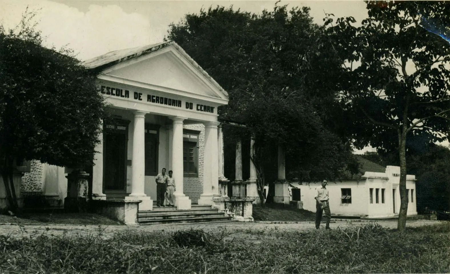 Escola de Agronomia do Ceará, fundada em 1918, hoje não é mais local de votação.