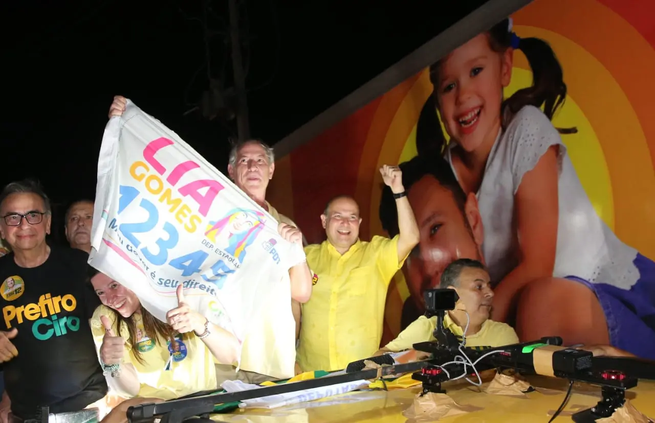 Ciro Gomes (PDT), Roberto Cláudio (PDT), Domingos Filho (PSD), eleições, Sobral