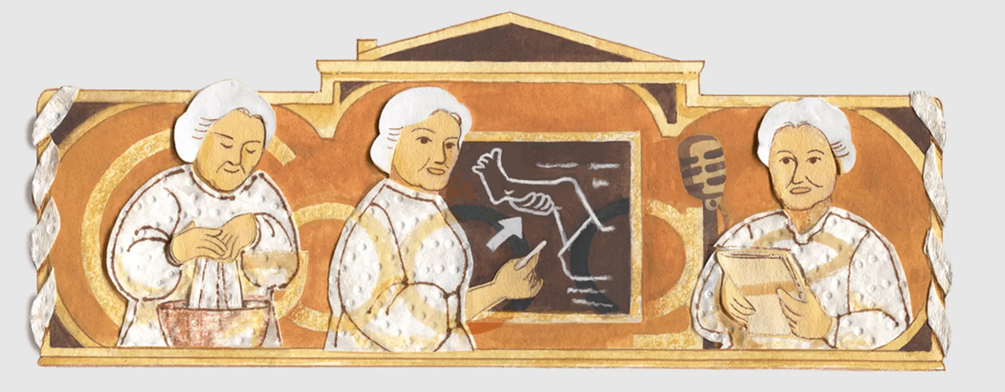 Elizabeth Kenny doodle de 5 de outubro de 2022