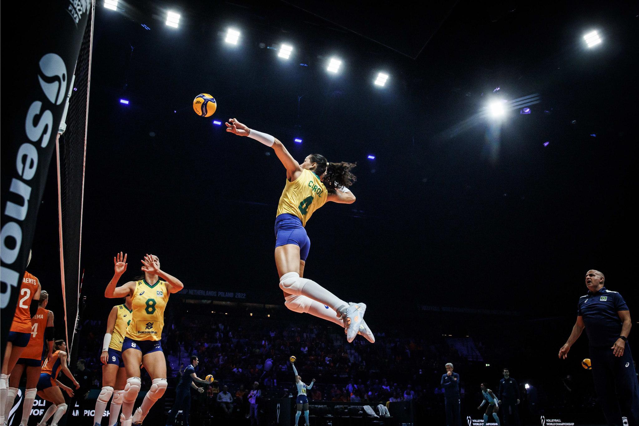 Brasil x Holanda  Copa Internacional de Voleibol Feminino