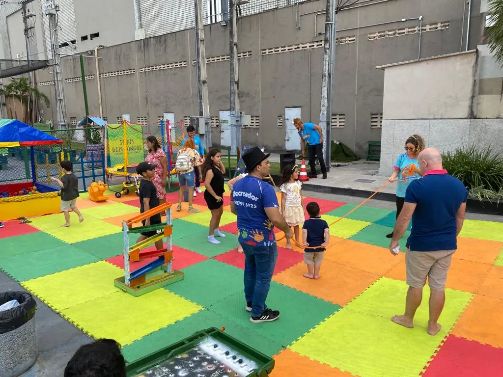 Tarde no North Shopping terá brincadeiras recreativas