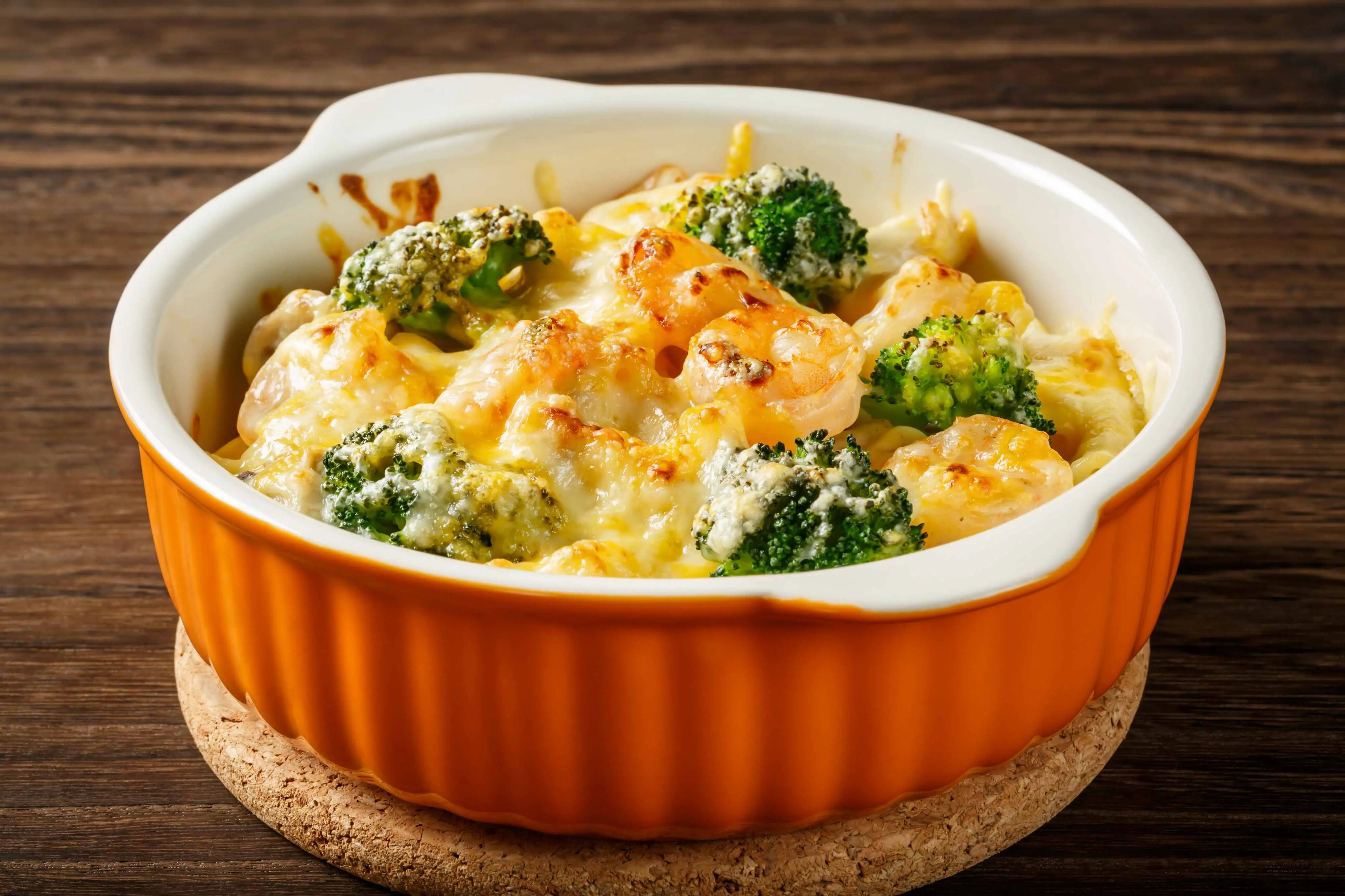 Brócolis gratinados