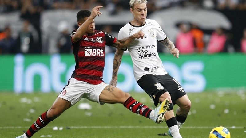 Corinthians e Flamengo empatam no jogo de ida e decidem título da Copa do  Brasil no Maracanã - Jogada - Diário do Nordeste