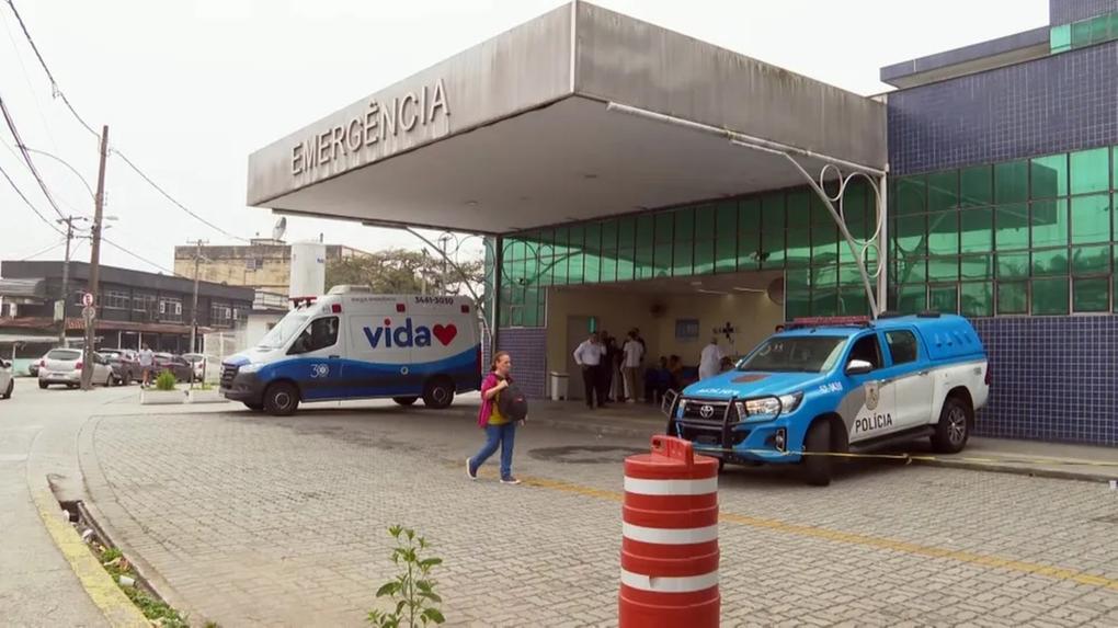 Feridos foram atendidos no Hospital Municipal Evandro Freire, na Ilha do Governador