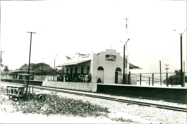 Estação Ferroviária de Caucaia, construída em 1917, segundo o padre Tula.