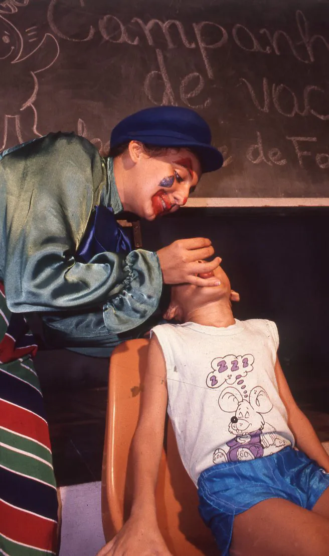 Imunização infantil em 1988, ano do último caso de poliomielite no Estado