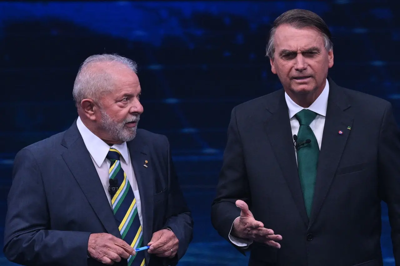 Lula e Bolsonaro em debate