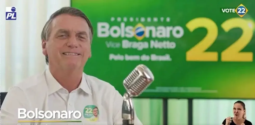 Imagem da notícia Bolsonaro cita meme 'Bora Bill' em vídeo e arrisca vaia cearense para pedir votos a nordestinos