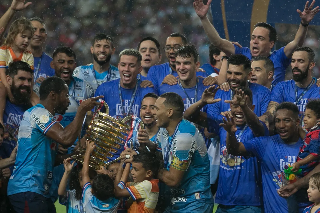 O Tricolor conquistou o título da Copa do Nordeste de forma invicta