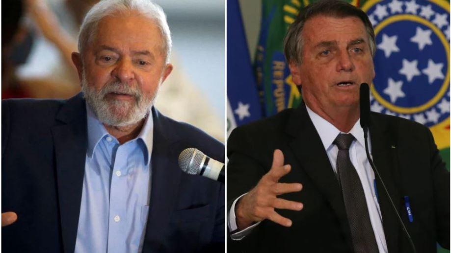 Lula e Bolsonaro no segundo turno