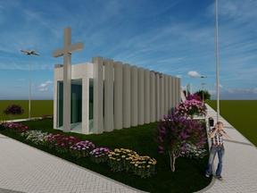 Projeção da Praça da Bíblia que deve ser construída em Nova Russas