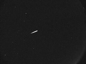 Chuva de meteoro Oriônidas registrada pela Nasa