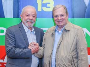Lula e Tasso em encontro neste mês