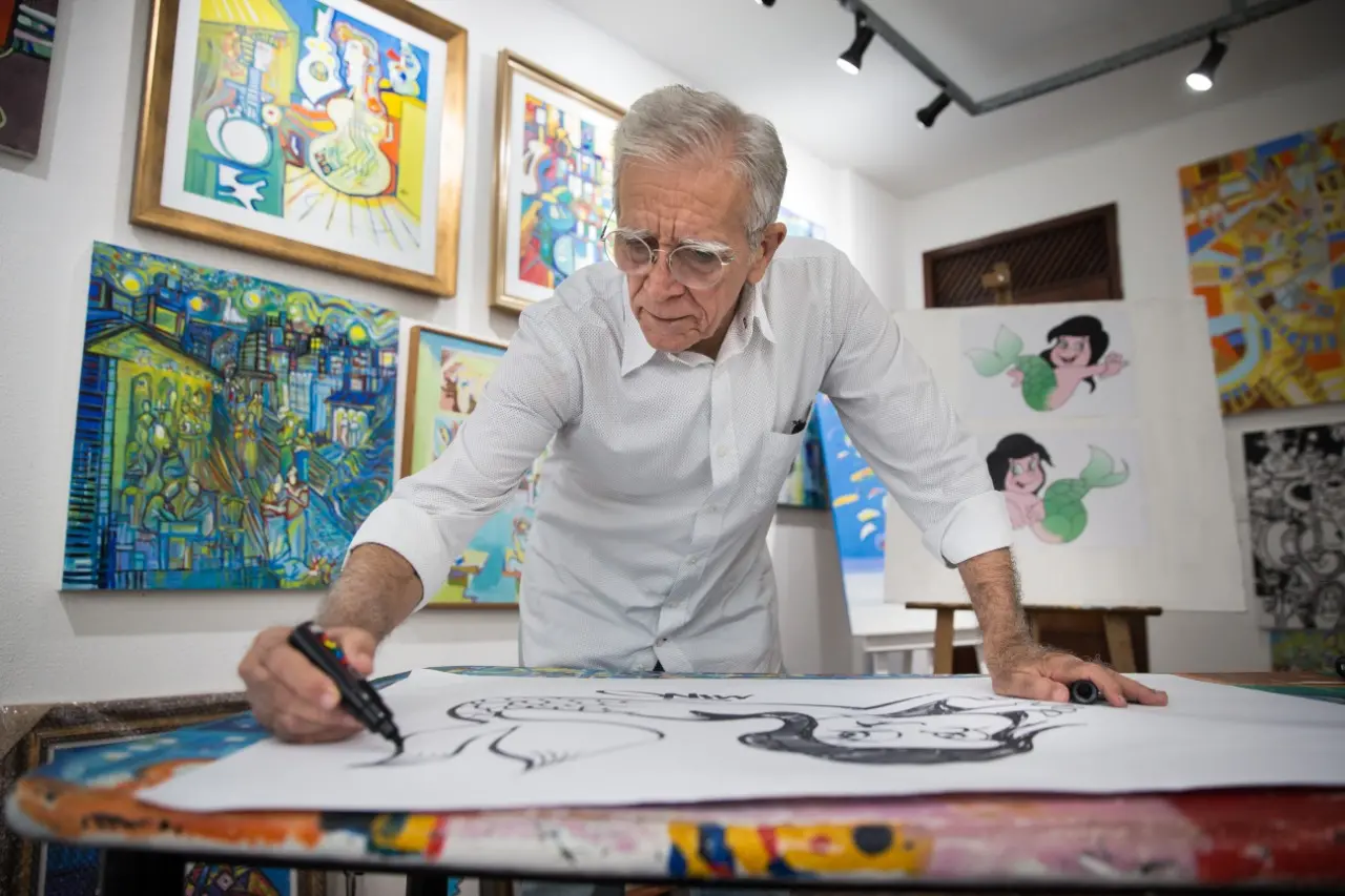 Para Mino, o desenho foi a ferramenta motriz à busca por conhecimento e leitura de mundo